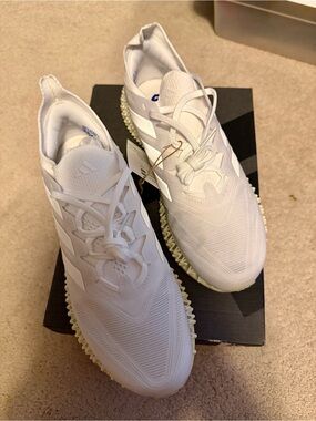 adidas Women's 4DFWD White Athletic Running Shoes